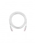 Патч-корд NETLAN UTP 5e кат. медь 2,0 м белый