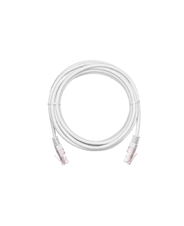 Патч-корд NETLAN UTP 5e кат. медь 2,0 м белый