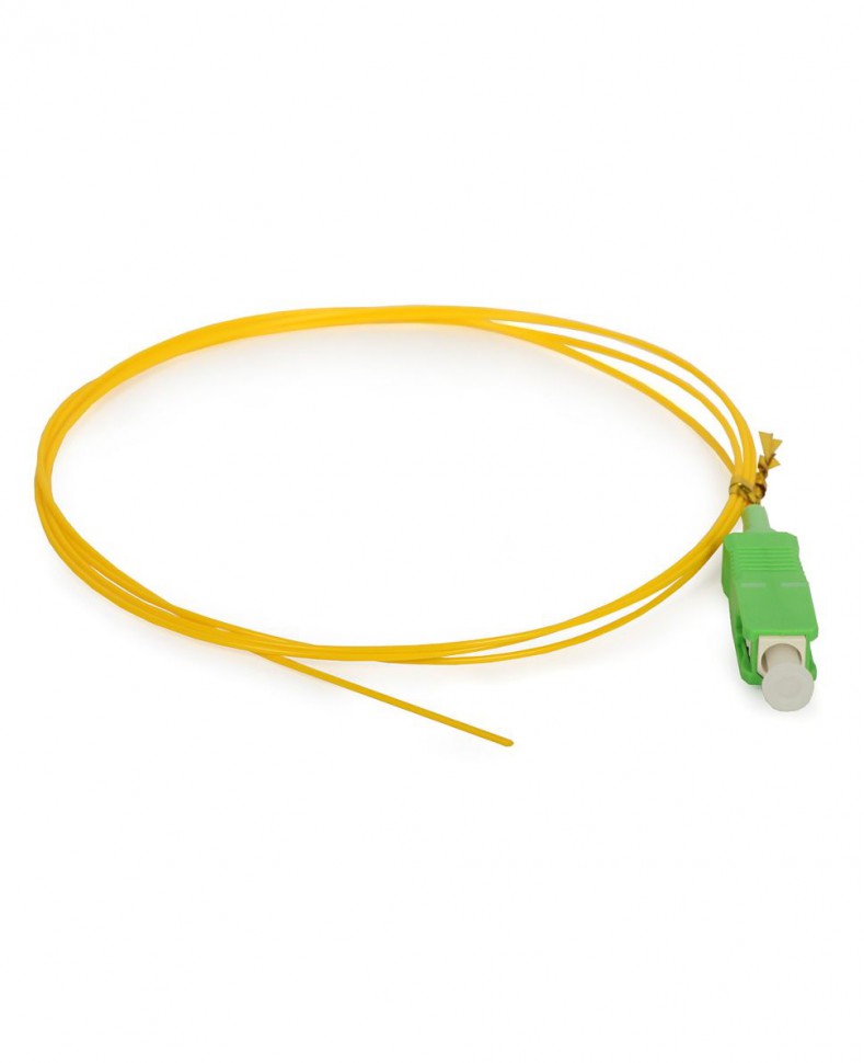 Пигтейл SC/APC SM, буфер 0,9мм, 1м
