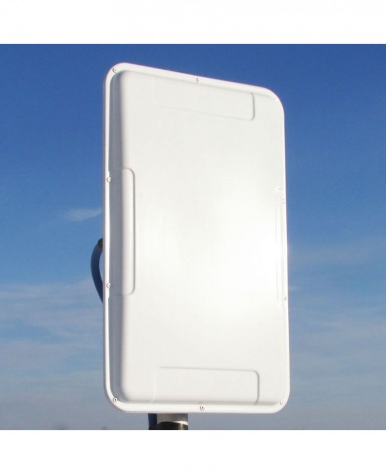 Внешняя панельная антенна Антэкс AX-2418P MIMO 2.4ГГц, 2x18dBi, 2xN-female