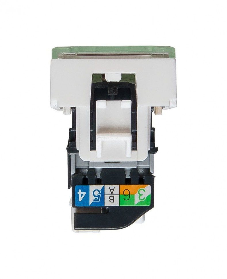 Розетка информационная UTP 1хRJ45 22,5х45 cat5e SPL