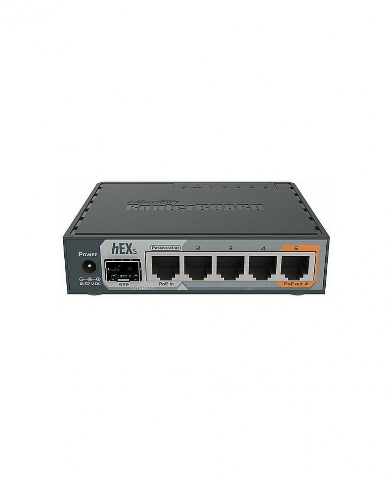 Маршрутизатор MikroTik hEX S (RB760iGS)