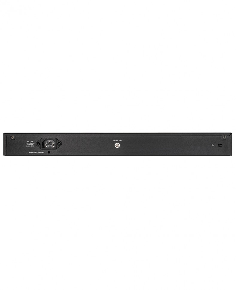 Коммутатор гигабитный управляемый D-Link DGS-1210-52MP/F с 48 портами 10/100/1000Base-T с поддержкой РоЕ и 4 комбо-портами 100/1000Base-T/SFP