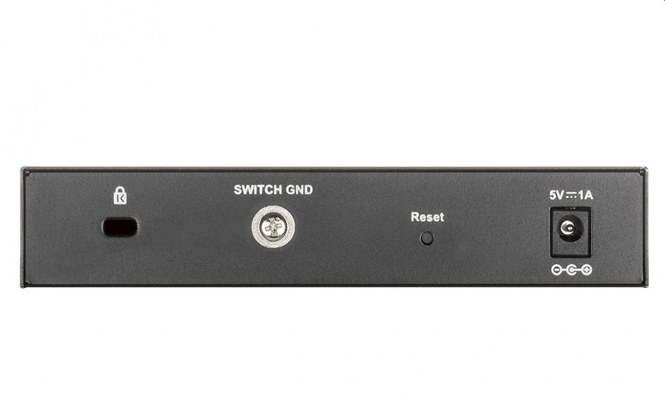 Коммутатор гигабитный управляемый D-Link DGS-1100-08V2 с 8 портами 10/100/1000Base-T