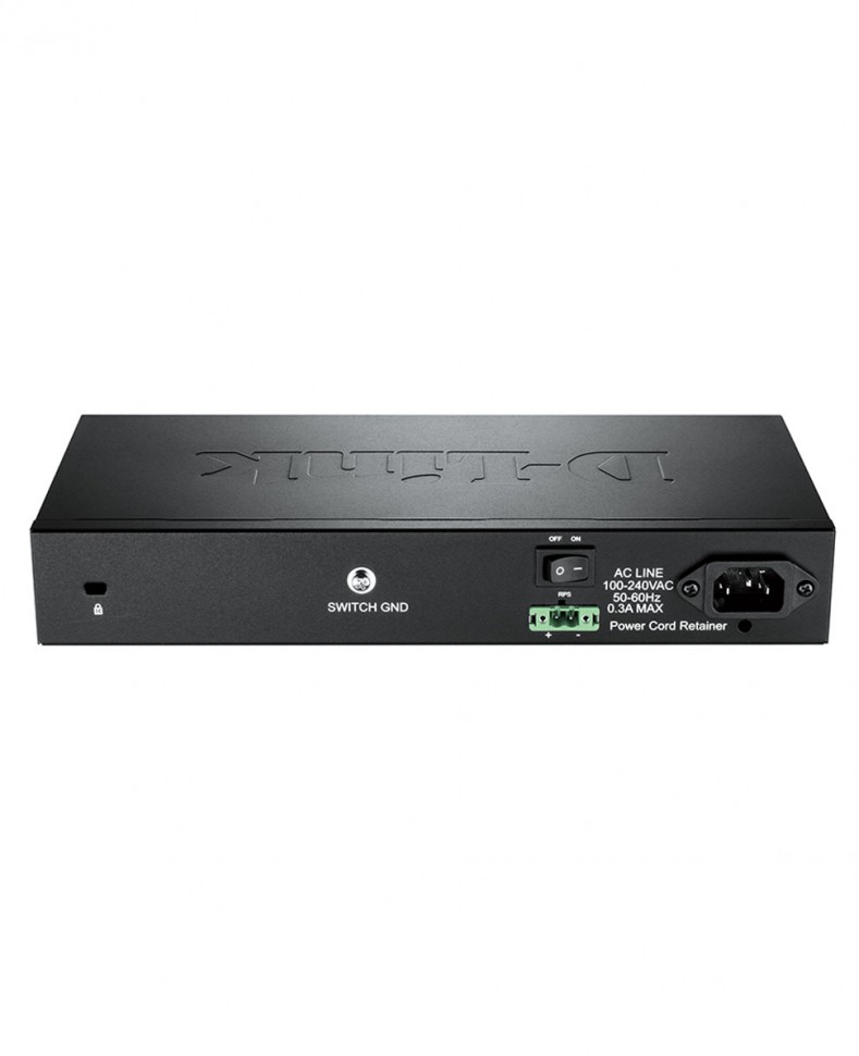 Коммутатор гигабитный управляемый D-Link DGS-1210-10/ME с 8 портами 10/100/1000Base-T и 2 портами 1000Base-X SFP
