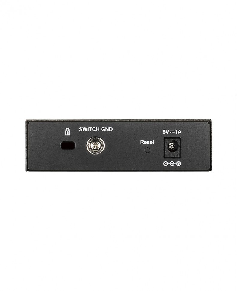 Коммутатор гигабитный управляемый D-Link DGS-1100-05V2 с 5 портами 10/100/1000Base-T