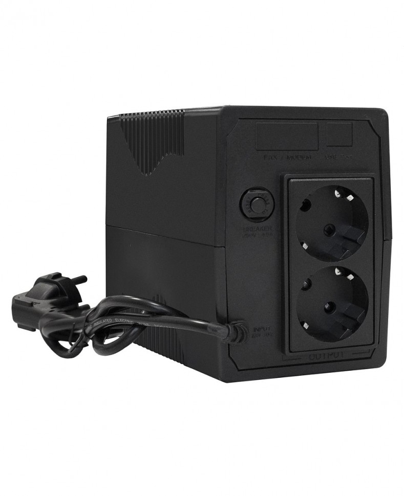 ИБП ExeGate SpecialPro UNB-600.LED 600VA/360W, LED, AVR, 2 евророзетки, черный
