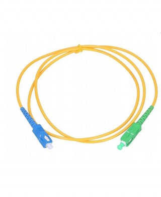 Патчкорд оптический SC/APC-SC/UPC SM Simplex 1м
