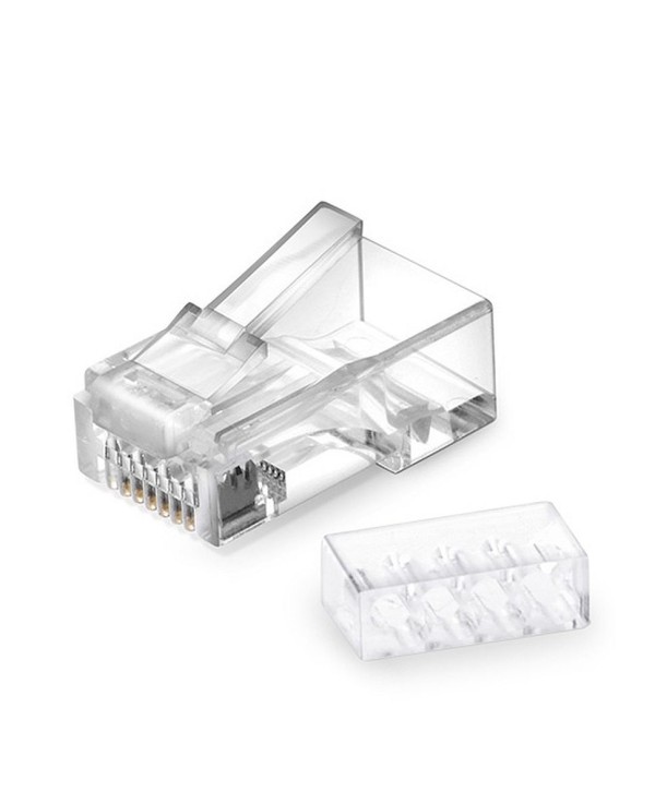 Коннектор RJ-45 (8P8C) кат.6 со вставкой