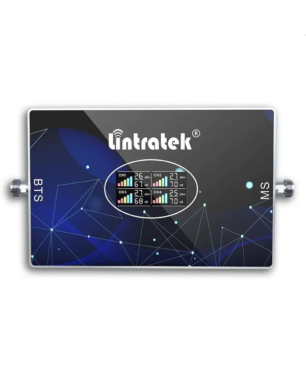 Усилитель сигнала сотовой связи (репитер GSM/UMTS/4G/LTE) Lintratek KW20L-GDWL четырехдиапазонный 900/1800/2100/2600 МГц