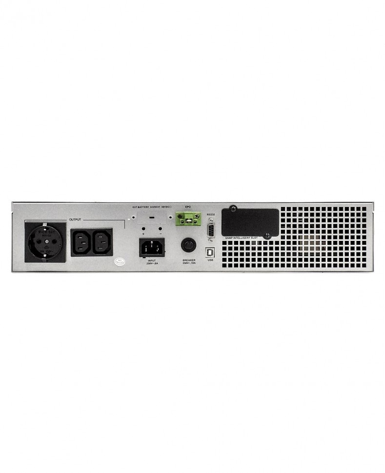Источник бесперебойного питания ExeGate PowerExpert ULS-1000 Online 1000VA/1000W, LCD, Rackmount 2U/Tower, 1*Schuko+2*C13 , RS232, USB, SNMP-slot