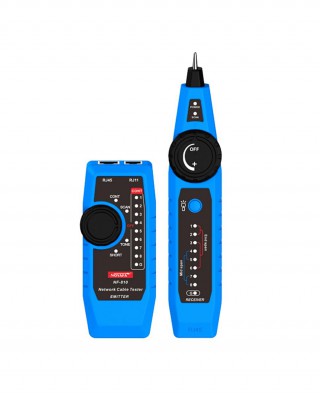 Сетевой кабельный тестер витой пары - трассоискатель NF-810 (LAN RJ-45, RJ-11)