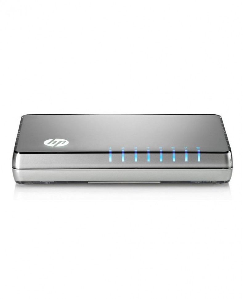 Коммутатор неуправляемый HP 1405-8G с 8 портами 10/100/1000BASE-T