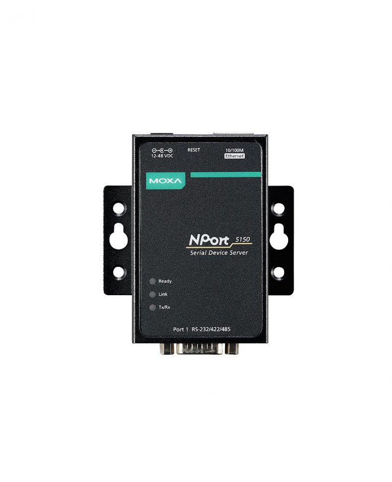 Преобразователь MOXA NPort 5150 1-портовый RS-232/422/485 в Ethernet