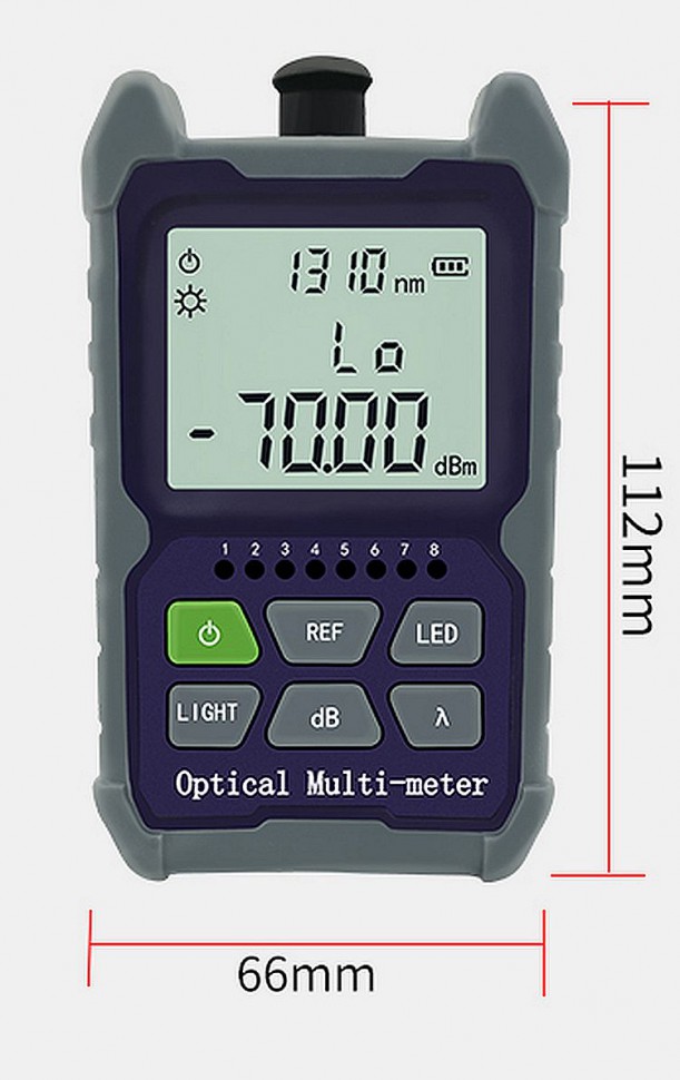 Мини измеритель оптической мощности OPM-mini OP-50AP-T (800-1700nm, -70dBm to +6dBm)
