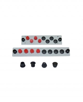 Заглушка FC/ST, пластик, черная