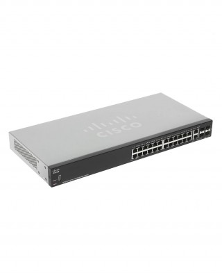 Коммутатор управляемый Cisco SF350-24 24x10/100Base-T / 2xCombo 1000Base-T/SFP Ports / 2xSFP Ports