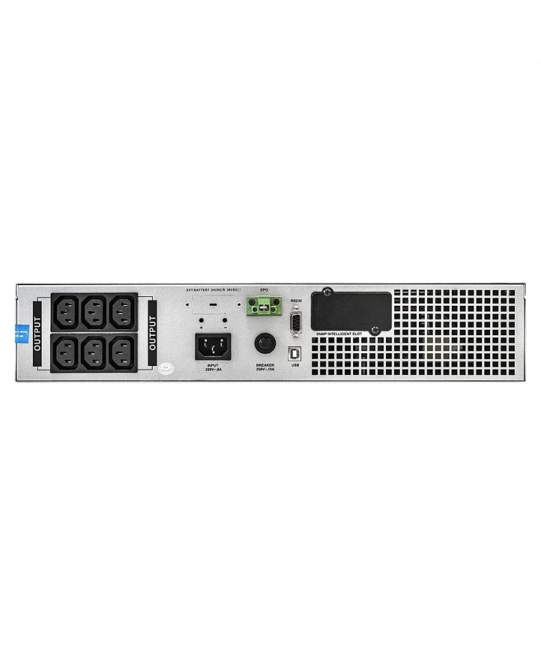 Источник бесперебойного питания ExeGate PowerExpert ULS-1000 Online 1000VA/1000W, LCD, Rackmount 2U/Tower, 4*IEC-C13, RS232, USB, SNMP-slot