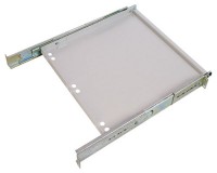 Полка клавиатурная с телескопическими направляющими, регулируемая глубина 455-740 мм