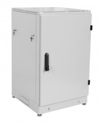 Шкаф телекоммуникационный напольный 30U (600 × 1000) дверь металл