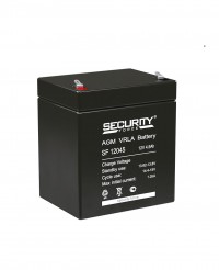 Аккумулятор 12 v 4,5 Ah для ОПС (Аккумуляторная батарея для ОПС 12В, 4,5Ач, 70х90х101мм, Security Force SF 12045