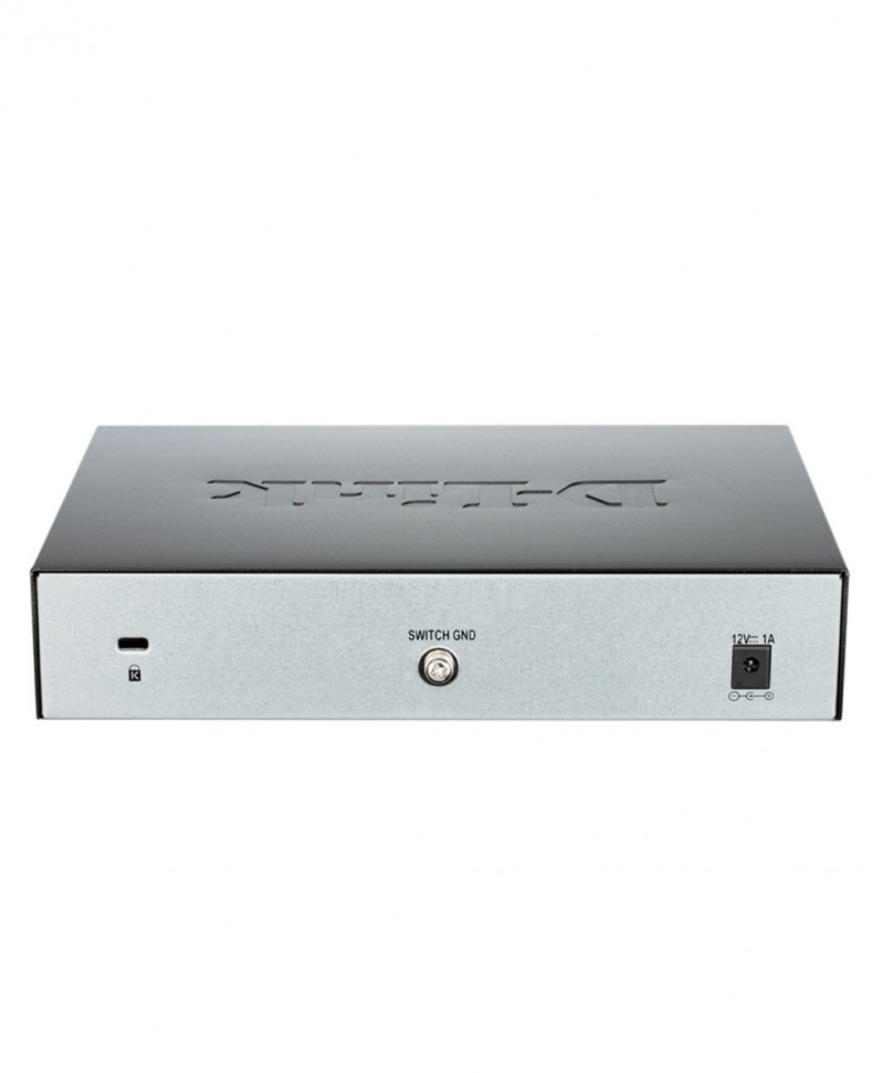 Коммутатор гигабитный управляемый D-Link DGS-1100-06/ME с 5 портами 10/100/1000Base-T и 1 портом 100/1000Base-X SFP