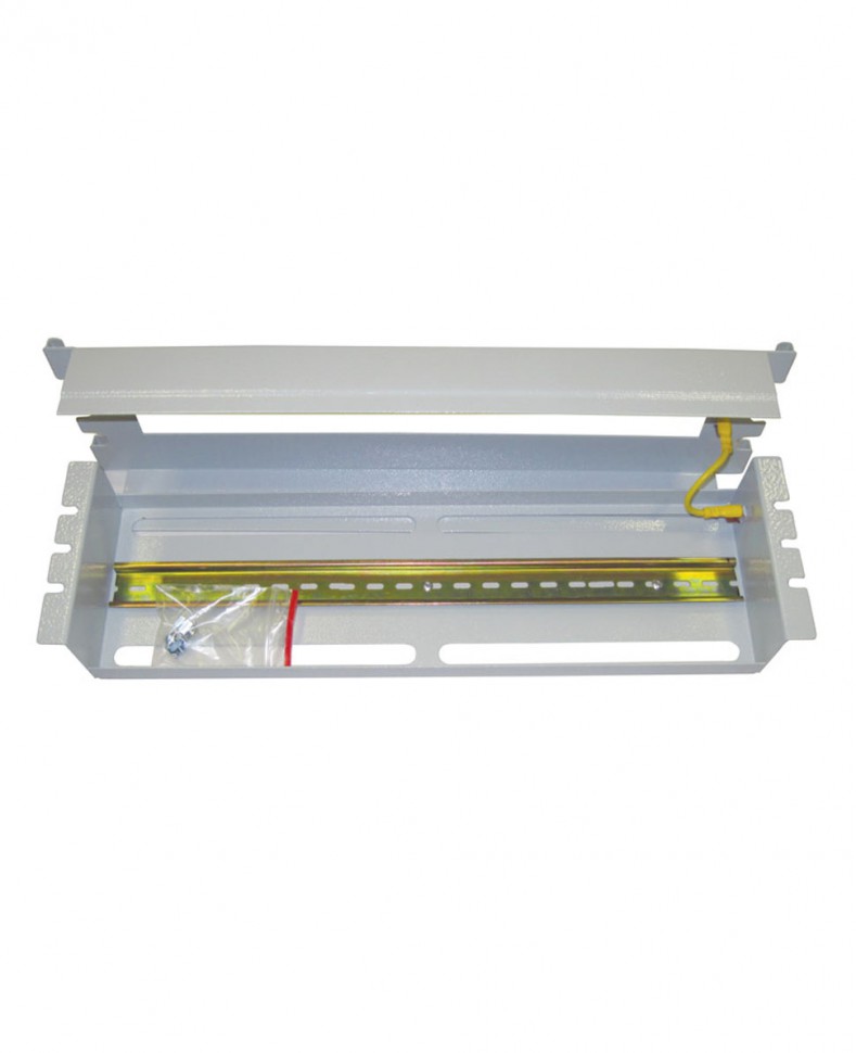 19″ панель с DIN-рейкой PS-3U, цвет черный