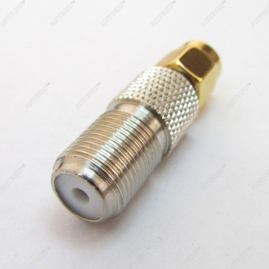 Переходник ВЧ SMA-male - F-female