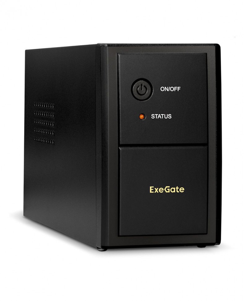 ИБП ExeGate SpecialPro UNB-400.LED.AVR.EURO 400VA/240W, LED, AVR, 2 евророзетки, черный