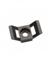 Площадка для крепления стяжки REXANT (ПС-2) 29 х 15 мм, черная, упаковка 100 шт.