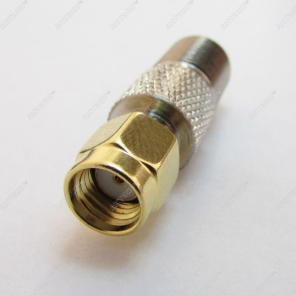 Переходник ВЧ SMA-RP-male - F-female