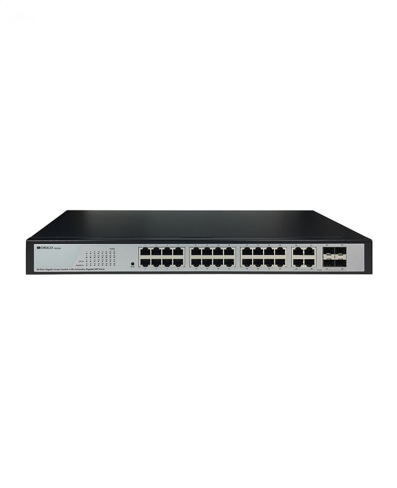 Коммутатор гигабитный управляемый ORIGO OS2328 24x1000Base-T, 4xCombo 1000Base-T/SFP