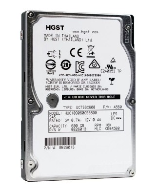Жесткий диск HGST 600GB 2.5" (SFF) SAS