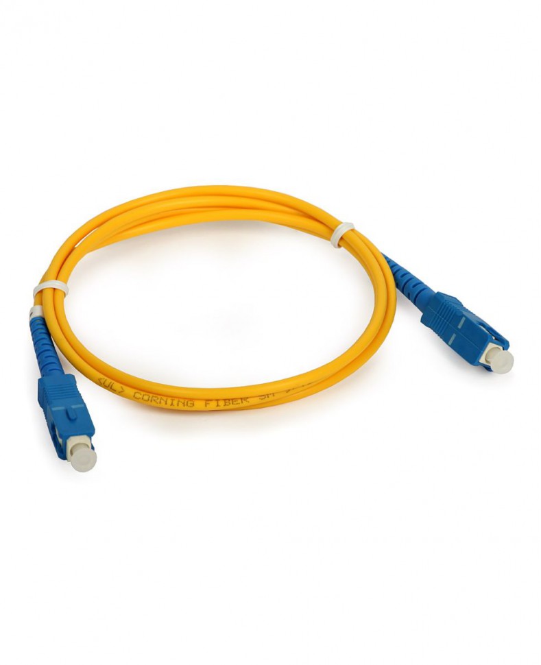 Патчкорд оптический SC/UPC-SC/UPC SM Simplex 3м