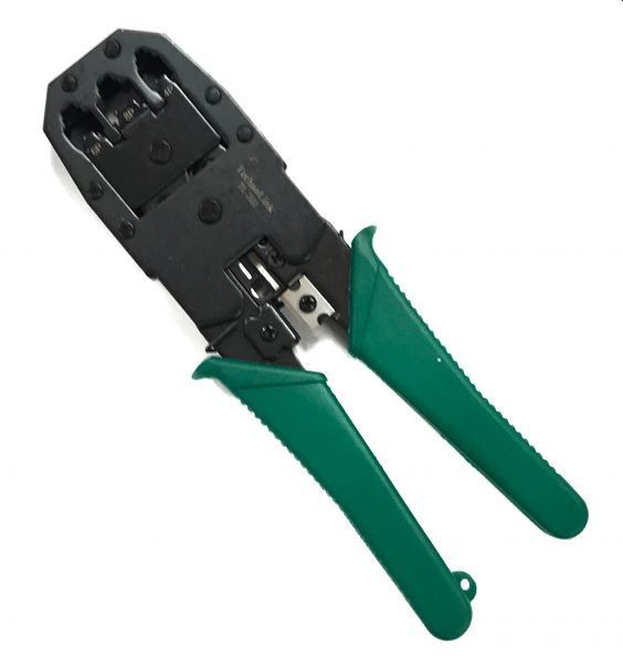 Обжимной инструмент TL-200 8P8C/RJ-45, 6P6C/RJ-12, 6P4C/RJ11,	4P4C/RJ-9 PLUGS