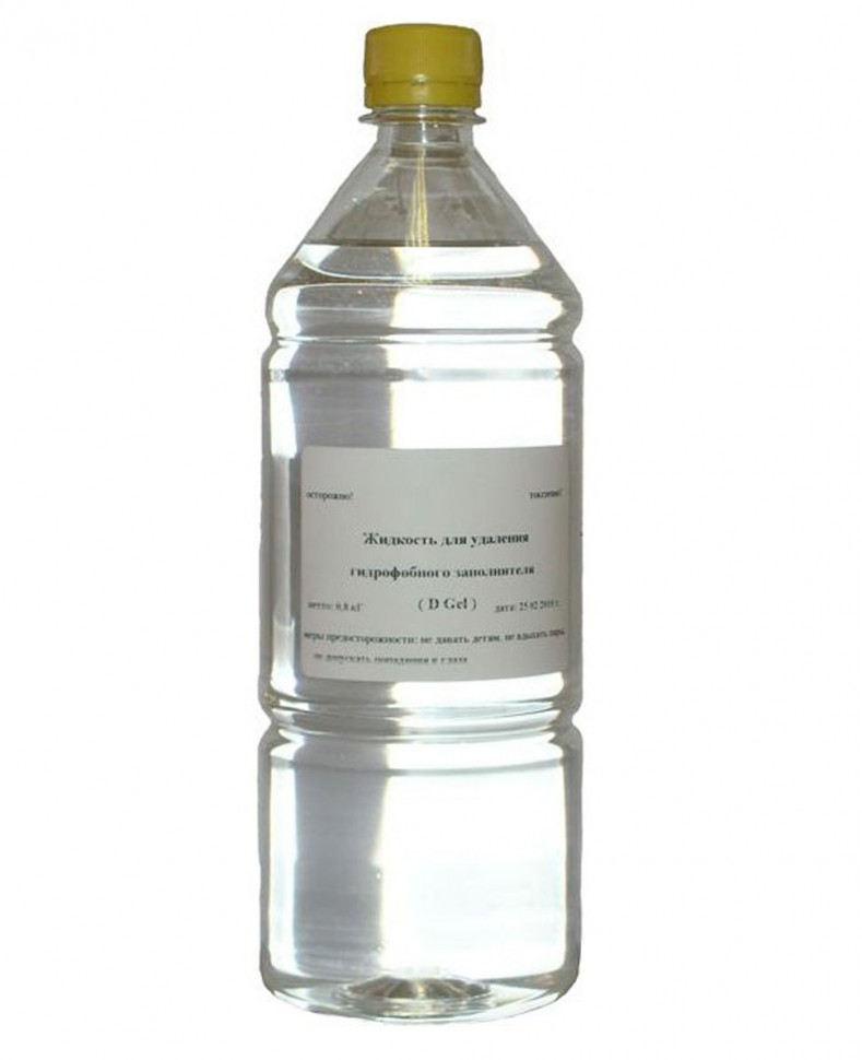 Растворитель для удаления гидрофобного заполнителя D-GEL 1000ml