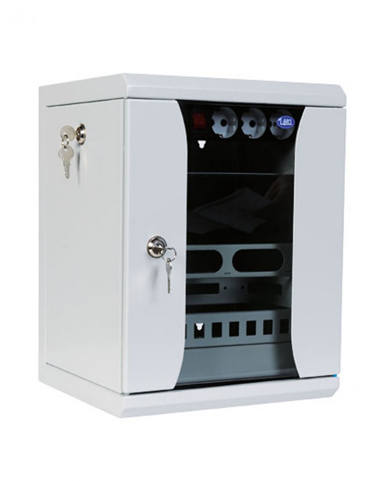 Шкаф телекоммуникационный настенный 10" 12U, (350х255)