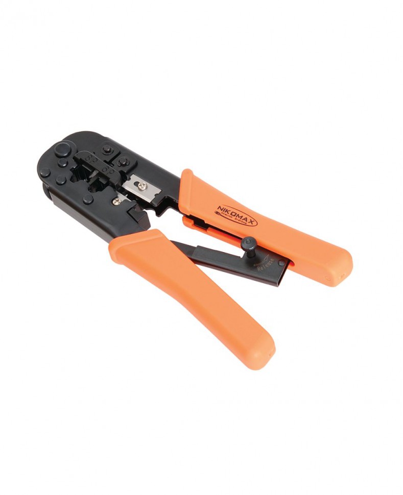 Обжимной инструмент NIKOMAX NMC-568R 8p8c(RJ-45), 6p6c(RJ-12), 6p4c(RJ-11)