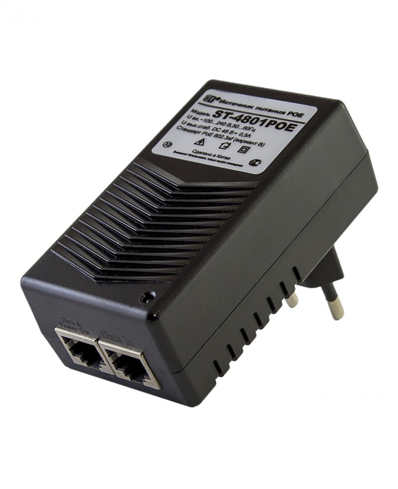 Инжектор ST-4801 POE 48В/0.5А