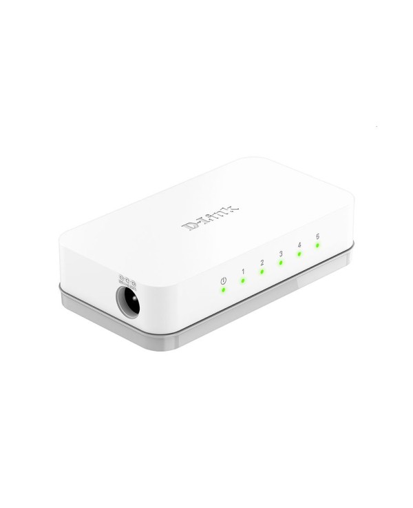 Коммутатор неуправляемый D-Link DES-1005C с 5 портами 10/100BASE-T
