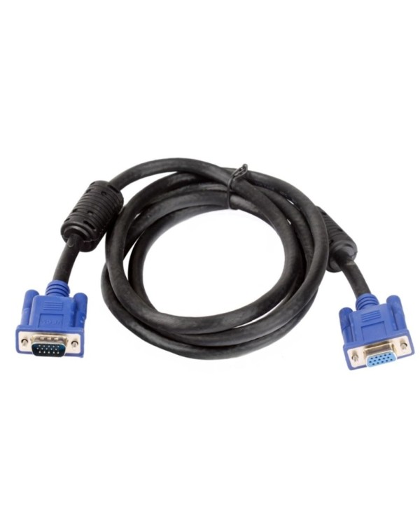 Кабель VCOM SVGA 15m/15f (удлинитель) 2 фильтра PRO 1.8м блистер