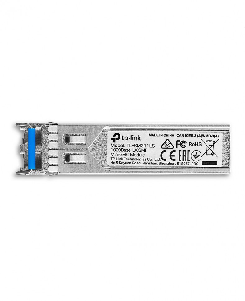 Модуль SFP TP-Link TL-SM311LS 1000BASE-LX, двухволоконный, SM, 1310нм, LC, 10км