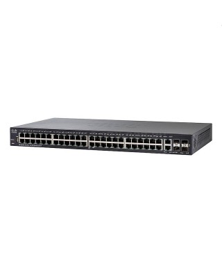 Коммутатор управляемый Cisco SF250-48 48x10/100Base-T, 2xSFP Ports, 2xCombo 1000Base-T/SFP Ports
