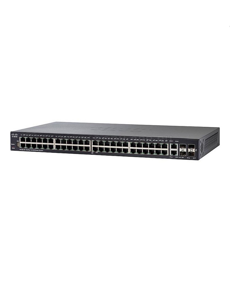 Коммутатор управляемый Cisco SF250-48 48x10/100Base-T, 2xSFP Ports, 2xCombo 1000Base-T/SFP Ports