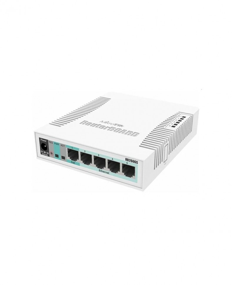 Коммутатор MikroTik RouterBoard RB260GS Коммутатор MikroTik RouterBoard RB260GS