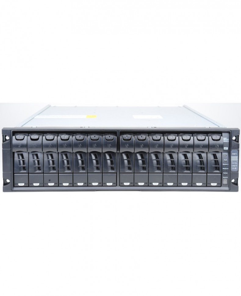 Дисковая полка NetApp DS14MK2 14xSATA (укомплектован 6x750GB)