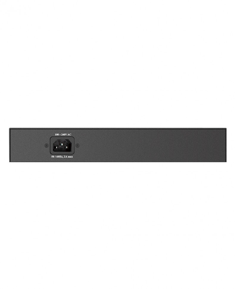 Коммутатор гигабитный неуправляемый D-Link DGS-1008MP с 8 портами 10/100/1000Base-T с поддержкой PoE 802.3af/802.3at 