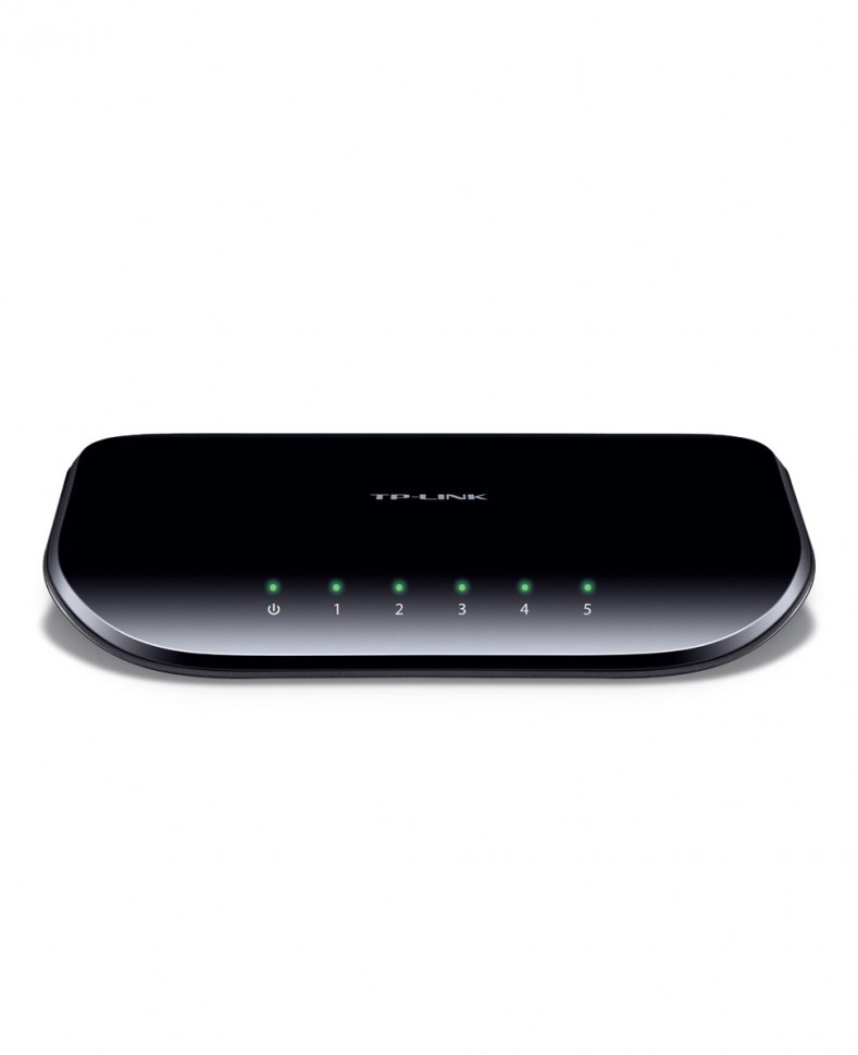 Коммутатор гигабитный неуправляемый TP-LINK TL-SG1005D с 5 портами 10/100/1000Base-T