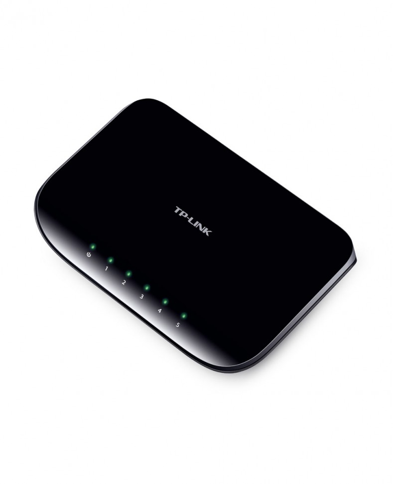 Коммутатор гигабитный неуправляемый TP-LINK TL-SG1005D с 5 портами 10/100/1000Base-T