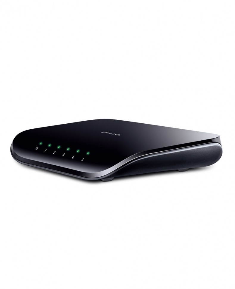 Коммутатор гигабитный неуправляемый TP-LINK TL-SG1005D с 5 портами 10/100/1000Base-T